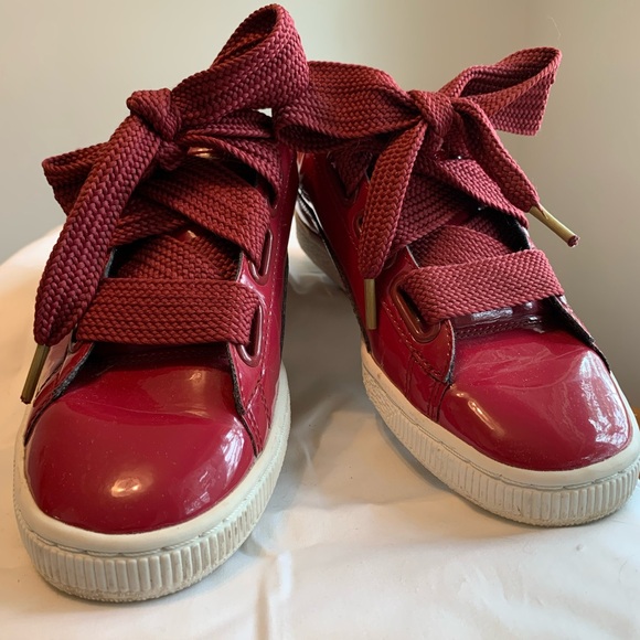 Rare Puma patent leather sneakers. As New. - Picture 3 of 10